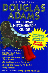 The Ultimate Hitchhiker's Guide - Book Cover